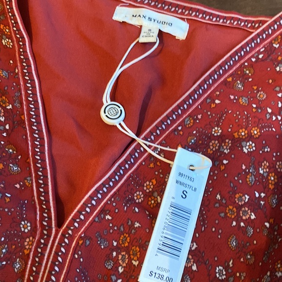 Max Studio Mini Dress- Long Sleeve- Size Small - Picture 2 of 8